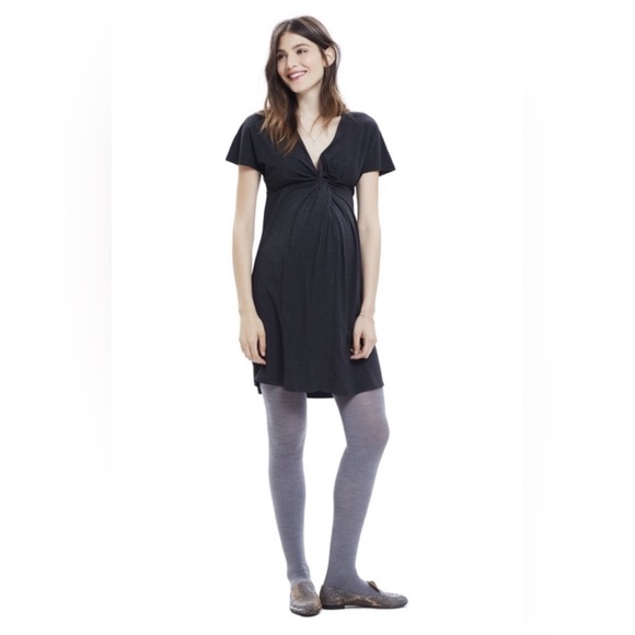 Hatch The Twist Dress Maternity Black (Size 2/M) - Picture 2 of 10